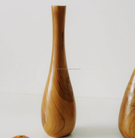 Ukuran kustom terbaik vas untuk dekorasi ruang tamu vas lantai vas bunga kayu Pot tanaman dekoratif batu akik oleh Muawiyah kerajinan tangan