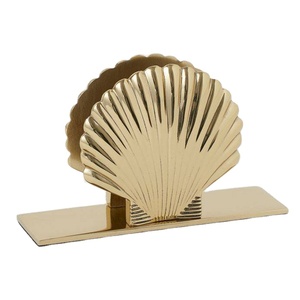 <b>High</b> Quality Brass Finishing Designer Home Decor Tabletop Napkin Holder Tableware <b>Kitchen</b> Napkin Holder for Hotels - Product Image 1