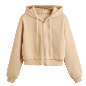 Apparelzest – Nouveau Hoodie Court Unisexe Streetwear à Épaules Tombantes, Couleur Personnalisable, Coupe Parfaite, Design Taille Haute, Tendance Automne - Product Image 1
