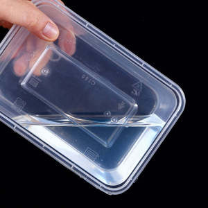 Conteneur alimentaire jetable rectangulaire en PP, couleurs personnalisables, échantillon disponible, OEM/ODM, pour grossistes et approvisionnement d'entreprise - Product Image 2