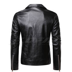 <b>Men</b> <b>Leather</b> <b>Jacket</b> Trendy Slim Fit Modern Casual Outdoor Fashion <b>Jacket</b> <b>Men</b> <b>Leather</b> <b>Jacket</b> - Product Image 3