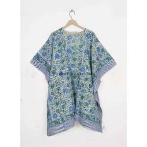 Vestido Midi Ajustado Vintage Hecho a Mano para Mujer, Kaftán Largo de Algodón para Dormir, con Decoración de Encaje, Talla Única, Lavable - Product Image 2