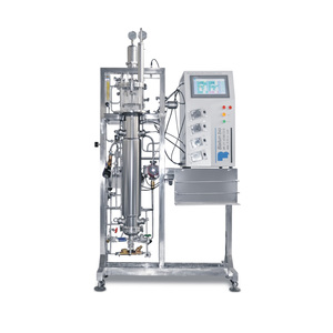 Bioréacteur de transport aérien en verre de culture bactérienne 10L excellente efficacité de transfert de masse: - Product Image 2