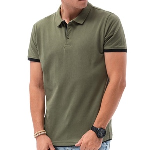 Camisas Casuales de Alta Calidad para Hombre, Colores Sólidos, Manga Corta, Ropa de Exterior, a la Moda, Tallas Grandes, Marca Privada, Estampado de Verano - Product Image 1