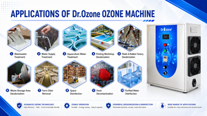 เครื่องกำเนิดโอโซน 10 กรัม/ชม. Dr.Ozone D10S เครื่องบำบัดน้ำอุตสาหกรรม กำจัดกลิ่น และฆ่าเชื้อโรค - Product Image 4