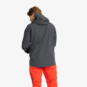 Chaqueta de esquí impermeable para hombre con logotipo personalizado OEM, resistente al viento, para uso en exteriores y opciones de marca privada. - Product Image 4