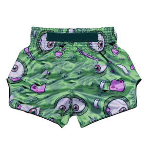Shorts MMA personnalisés imprimés pour hommes, vêtements d'arts martiaux mixtes, shorts en polyester à séchage rapide, coupe régulière pour adultes, design par sublimation - Product Image 3