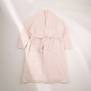 Bata de Baño Unisex Ligera de Algodón y Felpa Tipo Waffle, Personalizable, para Todas las Estaciones, de Secado Rápido, con Bolsillos Delanteros para Mujer - Product Image 2