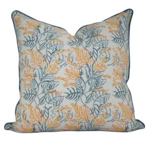 Cojín Decorativo Cuadrado de Alta Calidad con Estampado Floral Clásico, de Lino y Algodón, Lavable, con Cierre de Sobre, para Suministro al por Mayor - Product Image 3