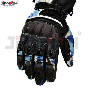 Guantes de Motocicleta de Cuero de Alta Resistencia Personalizados, con Pantalla Táctil, Diseño Propio, Marca Privada, Más Vendidos - Product Image 4