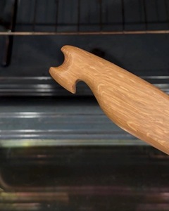 Premium Rustic Wooden Oven Rack Baking Pastry Tools Oven Safe Eco-Friendly Anti-Slip Kitchen <b>Utensil</b> - Product Image 2