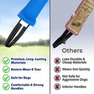 Juguete Resistente e Interactivo para Perros Medianos y Grandes, Mordedor de Nylon y Yute para Entrenamiento, Ejercicio y Juego Canino - Product Image 6