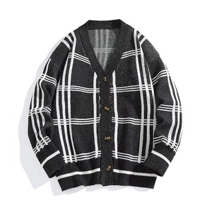 Cardigan pour homme Lazy Wind, style coréen, nouvelle tendance printemps-automne, coupe ample, pull en tricot multi-complimentable, blazer, manteau - Product Image 4