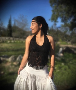 Top Negro de Encaje con Espalda Descubierta, Ajustable, Estilo Hada, Ropa de Festival, Estilo Bohemio Elegante para el Verano y Fiestas - Product Image 1