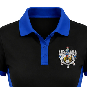 Camiseta Polo Bicolor para Mujer Sigma Gamma Rho, con Logotipo Personalizado, Manga Corta, Cuello, Uniforme de Hermandad, Ropa Casual al por Mayor - Product Image 3