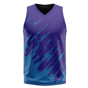 Prix de gros Maillot de basket-ball de haute qualité Imprimé respirant Personnalisé Noir Gris Maillots de basket-ball - Product Image 4