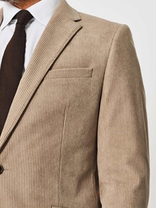 Costume Homme Haut de Gamme en Velours Côtelé, Ensemble 2 Pièces Formel Décontracté pour Homme, Blazer et Pantalon, Vêtements Sur Mesure, Costumes et Blazers pour Homme - Product Image 6