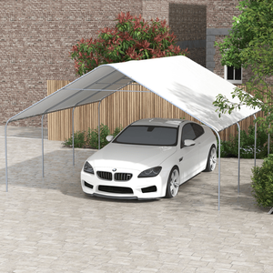 Tendone a Gazebo con Gambe Inclinabili, Pronto per la Spiaggia, per Garage e Posto Auto Coperto - Product Image 1