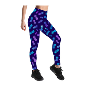 Leggings de Yoga de Cintura Alta hasta el Tobillo con Spandex/Nylon, Elásticos en Cuatro Direcciones, Cintura Elástica, Secado Rápido, Bolsillos Sin Costuras - Product Image 2