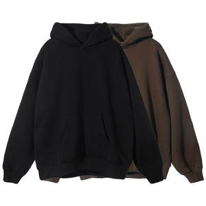 เสื้อฮู้ดดี้ผู้ชายทรงหลวมพรีเมียม ผ้าคอตตอนผสมเนื้อหนา สำหรับสตรีทแวร์ ลำลอง ใส่ได้ทุกวัน - Product Image 6
