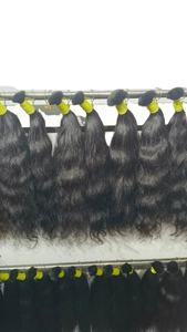 Extensions de cheveux humains vierges vietnamiens avec fixation par clip, trame simple, cheveux en vrac - Product Image 2