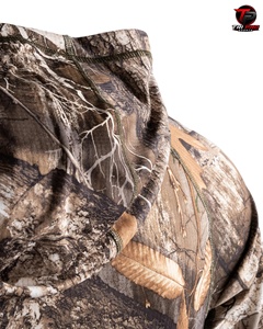 Sudadera con Capucha de Camuflaje para Hombre, Diseño de Ramas de Roble, para Caza al Aire Libre, con Bolsillo Canguro, Capucha Ajustable con Cordón y Puños Acanalados - Product Image 6