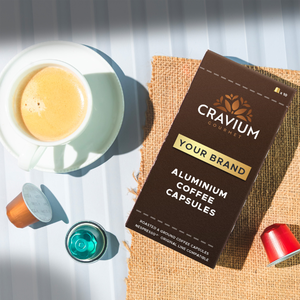 Capsules de café au curcuma fonctionnelles, marque privée, douces et caféinées, compatibles avec les machines à café en aluminium - Product Image 6
