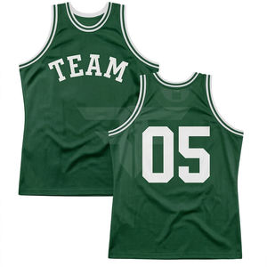 Maillot de basket personnalisé à impression numérique, grande taille, sans manches, séchage rapide, respirant, 100% polyester, option de nom d'équipe personnalisé pour hommes - Product Image 1