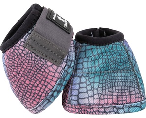 Bota de Neopreno Ligera para Caballo TOUGH TACK con Ajuste Seguro, Diseño Antirotación Impreso y Sublimación Personalizada - Product Image 1