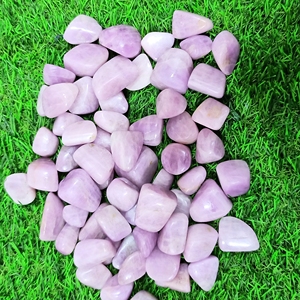 หินคุนไซต์สีชมพูธรรมชาติ ชักราลูเม่ ขัดเงาอย่างดี หินกลมสำหรับตกแต่งหรูหรา ฟงชุ่ย หินบำบัด คริสตัลเรกิ สำหรับการทำสมาธิ เครื่องประดับ - Product Image 5