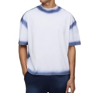 Camiseta Personalizada para Hombre, Premium, de Gran Tamaño, Hombros Caídos, Lavado Ácido, 100% Algodón, Lisa - Product Image 5