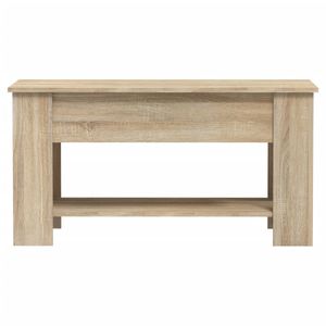 Tavolino in legno ingegnerizzato di quercia Sonoma 39.8 "x 19.3" x 20.5" - Product Image 4