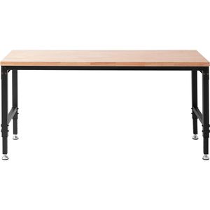 Banco da Lavoro Regolabile 72"L X 25"W con Ruote Universali, Altezza 28-39.5", Capacità di Carico 3000 LBS, Nuovo - Product Image 1