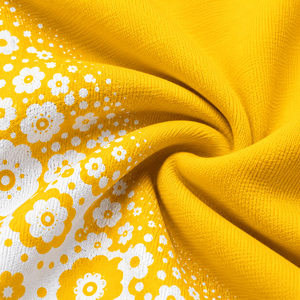 <b>Men</b>’s Yellow <b>White</b> Floral Print Hoodie <b>Jogger</b> Set Custom Streetwear Casual Sportswear Outfit - Product Image 6