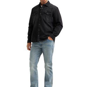 เสื้อเชิ้ตยีนส์ลำลองผู้ชาย สวมใส่สบาย ระบายอากาศได้ดี แขนยาว ปรับแต่งได้ ขายส่ง ผ้าฝ้าย - Product Image 4