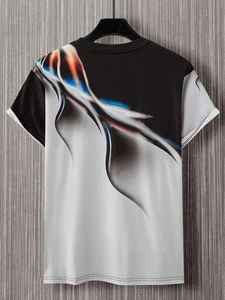 Camiseta de Hombre al por Mayor, Personalizada con Sublimación, 100% Algodón, Cuello Redondo, Corte Regular, Secado Rápido, Tejido Transpirable y Ecológico - Product Image 3
