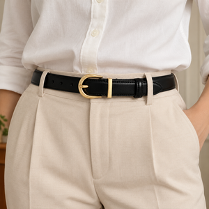 Premium Profile <b>Dress</b> <b>Belt</b> <b>for</b> Men Genuine Leather OEM Factory Supplier from Divine International - Product Image 6