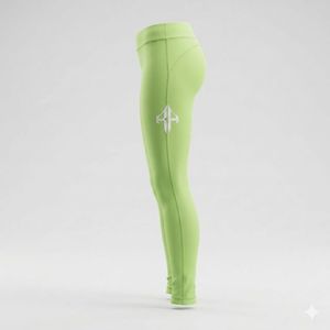 Leggings de Mujer de Diseño Personalizado de Alta Calidad, Material Spandex/Nylon, Estilo Casual, Estampado Técnico por RIVIAN ATLANTIC - Product Image 2