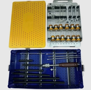 Juego de Instrumentos de Fijación Externa de Acero Inoxidable de Primera Calidad, Caja de Esterilización para Cirugía Ortopédica y de Trauma, Alta Precisión - Product Image 3