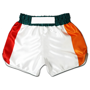 Shorts de Muay Thai pour hommes personnalisés, respirants, taille mi-haute élastique, en nylon/polyester, pour entraînement de MMA, kickboxing et combat - Product Image 2