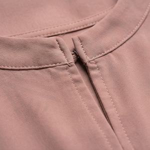 Elegante Vestido Jilbab Abaya Islámico Simple y Recto, Servicio de Venta al Por Mayor OEM, Tela de Lana de Alta Calidad, Prenda Modesta - Product Image 4