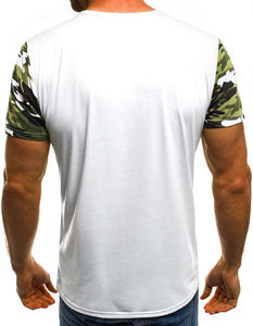 Camiseta de Manga Larga con Cuello Redondo para Hombre, con Logotipo Personalizado, Poliéster/Algodón, 220g, Impresión Digital, Ecológica, de Secado Rápido, OEM/Private Label - Product Image 2