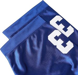 Camiseta de Fútbol Americano Polk Azul 33 Bundy, Ropa Deportiva Personalizada, Estilo Hip Hop, Tallas S-3XL - Product Image 6