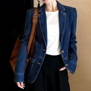 <b>Womens</b> Oversized Denim <b>Cape</b> Vest Jacket Sleeveless Jean Poncho Faded Wash Side Button Down Loose Shrug Coat Wholesale - Product Image 3