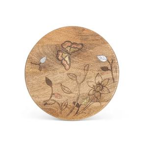 Classic Wood Non-slip Eco-Friendly <b>Coaster</b> <b>Set</b> <b>with</b> <b>Holder</b> for Coffee/Tea - Product Image 2