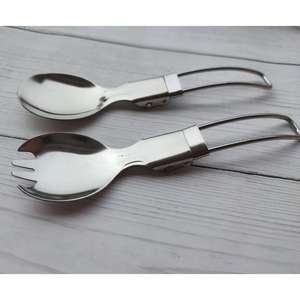 ชุดช้อนส้อมสแตนเลสกระจกขัดเงาด้วยดีไซน์ที่หรูหราเหมาะสำหรับใช้ในบ้านและเครื่องครัวอุปกรณ์เครื่องครัวชั้นนำ - Product Image 1