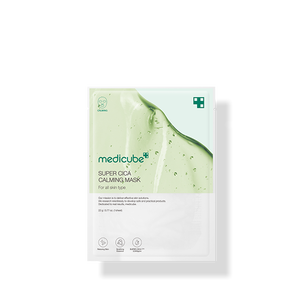 Masque apaisant Super Cica Medicube, hydratant coréen de haute qualité pour le visage, à base de Centella Asiatica - Product Image 1