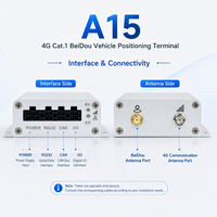 Terminal de positionnement de véhicule GNSS A15 4G Cat.1 BeiDou haute précision JT/T808, traceur télématique pour flotte de bus scolaires, IP51