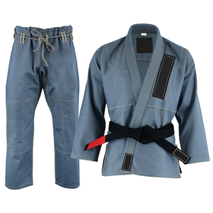 Uniforme de Jiu Jitsu de Primera Calidad, Personalizado OEM ODM, Venta al Por Mayor, Tela de Algodón Transpirable y Elástica, Uniforme de BJJ con Logotipo y Etiqueta Personalizados - Product Image 6