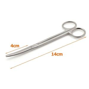 Ciseaux chirurgicaux dentaires RSI KY-38 14CM TC Metzenbaum à pointes courbes et émoussées, poignée ergonomique, certifiés CE Classe I, pour amygdales et interventions délicates - Product Image 6